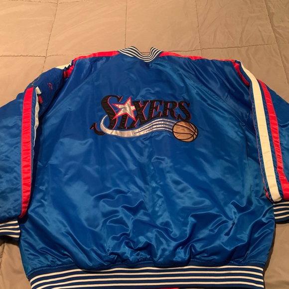 Vintage, 76ers reversible coat - Picture 2 of 7